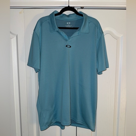 Oakley Other - Oakley Men's Teal Polo Shirt